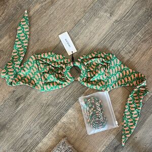 Montce Geo Bandeau Bikini Top